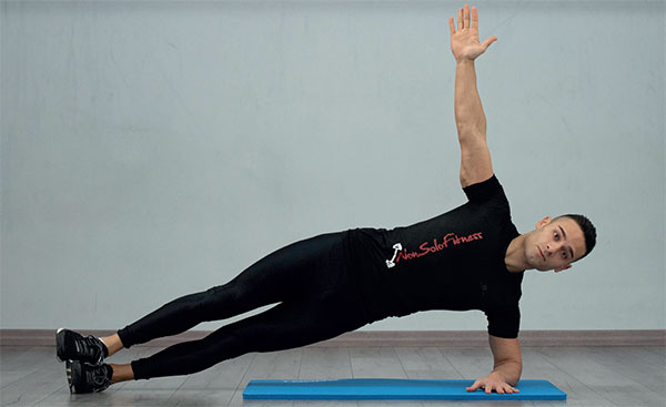 Plank laterale