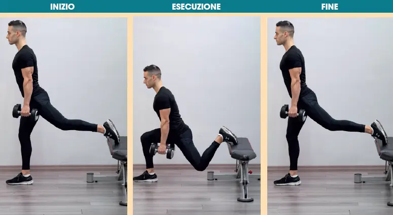 Bulgarian split squat